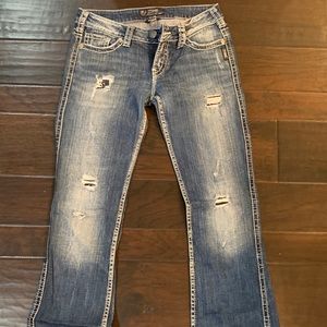 Silver Frances 28W/33L Boot Cut